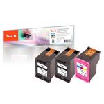 PEACH kompatibilní cartridge HP No 304 MultiPack Plus, 2 x black, 1 x color 320055