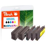 PEACH kompatibilní cartridge HP No. 953XL, Multi-Pack-Plus, 2x bk, 1x c,m,y; 2x43/3x20ml 319958