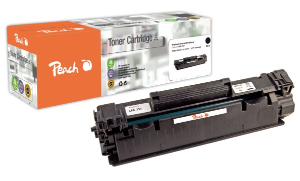 PEACH kompatibilní toner Canon CRG-737, černá 111995