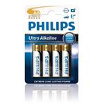 Philips baterie AA ExtremeLife+, alkalická - 4ks