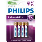 Philips baterie AAA Ultra lithium - 4ks FR03LB4A/10