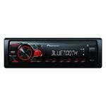 Pioneer MVH-230 autorádio s USB a Bluetooth s integrovaným mikrofonem červené MVH-230BT