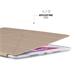 Pipetto puzdro Origami Metallic Case pre iPad 10.2 2019 - Gold PIP052-58C-7