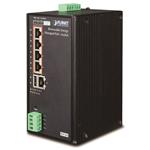 Planet BSP-360 solární PoE router/switch, 5x LAN s PoE 802.3at, 1x WAN, PV vstup 24-45V/15A, 24V/1A výstup