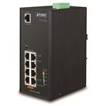 Planet IGS-4215-4P4T Gigabit PoE switch 4x TP+4x POE, 802.3af 140W, IP30, -40 až 75°C, SNMP,IGMPv3