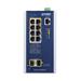 Planet IGS-4215-4UP4T2S průmyslový L2 switch, 8x1Gb, 2x1Gb SFP, 4x PoE 802.3bt 240W, 48-54VDC, -40~75°C, IP30