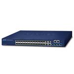 PLANET L2/L3 switch, 4x 1GE combo, 20x 1G SFP, 4x 10G SFP+, stohování, 2x zdroj SGS-5240-20S4C4XR