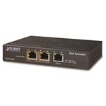 Planet POE-E202, PoE gigabit ethernet extender, 1+2x 1000Base-T, IEEE802.3at (25W), ESD+EFT