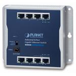 PLANET průmyslový nástěnný switch 8x 1Gb, IP30, 12VDC, -20/+60st, IP30, fanless WGS-810