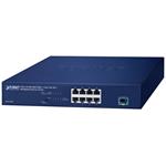 Planet switch 8x1Gb/2.5Gb + 1xSFP+ 10Gb, VLAN, fanless MGS-910X