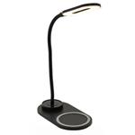 PLATINET DESK LAMP WIRLESS CHARGER 8W BLACK PDL1930B