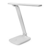 PLATINET stolní lampa LED REMUS 5W, USB nabíječka, dotykový panel, bílá PDL194W