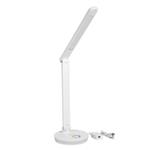 PLATINET stolní lampa RGB 12W WITH CHARGING PORT WHITE PDL400RGBW