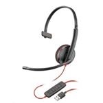 Poly Blackwire 3210 Monaural USB-A Headset (Bulk) 80S01A6