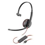 Poly Blackwire 3210 Monaural USB-C Headset 80S09AA