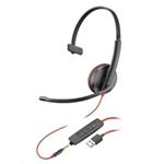 Poly Blackwire 3215 Monaural USB-A Headset 80S06AA