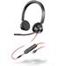 Poly Blackwire 3325 Microsoft Teams Certified USB-C Headset 76J23AA