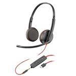 Poly Blackwire C3225 Stereo USB-C Headset (Bulk) 80S04A6