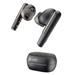 Poly Voyager Free 60+ UC Carbon Black Earbuds +BT700 USB-A Adapter +Touchscreen Charge Case 7Y8G3AA