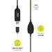 PORT CONNECT - Stereo headset s mikrofonem, USB-A/USB-C, černá 3567049016050