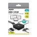 PORT dokovací stanice USB-C 10v1, 2x4K Display Port, 5x USB-A, USB-C 85W PD, Ethernet, SD 901907