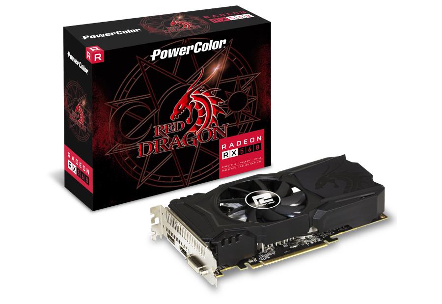 Powercolor rx 560 4gb замена охлаждения