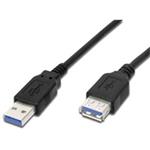 Predlžovací kábel USB PremiumCord 3.0 Super rýchly 5Gbps A-A, MF, 9pin, 0.5m ku3paa05bk