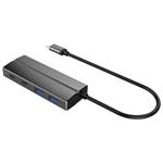 PremiumCord 10G SuperSpeed USB Hub Type C to 2 X USB 3.1 A + 2 X USB 3.1 C Aluminum ku31hub07