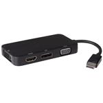 PremiumCord adaptér DisplayPort - DP + HDMI + DVI + VGA , 1080p, 4K*2K kportad16