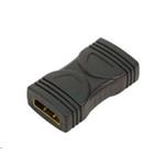 PremiumCord Adapter HDMI A - HDMI A, Female/Female, pozlacená