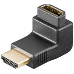 PremiumCord Adapter HDMI M/F, pravý úhel - opačný kphdma-16