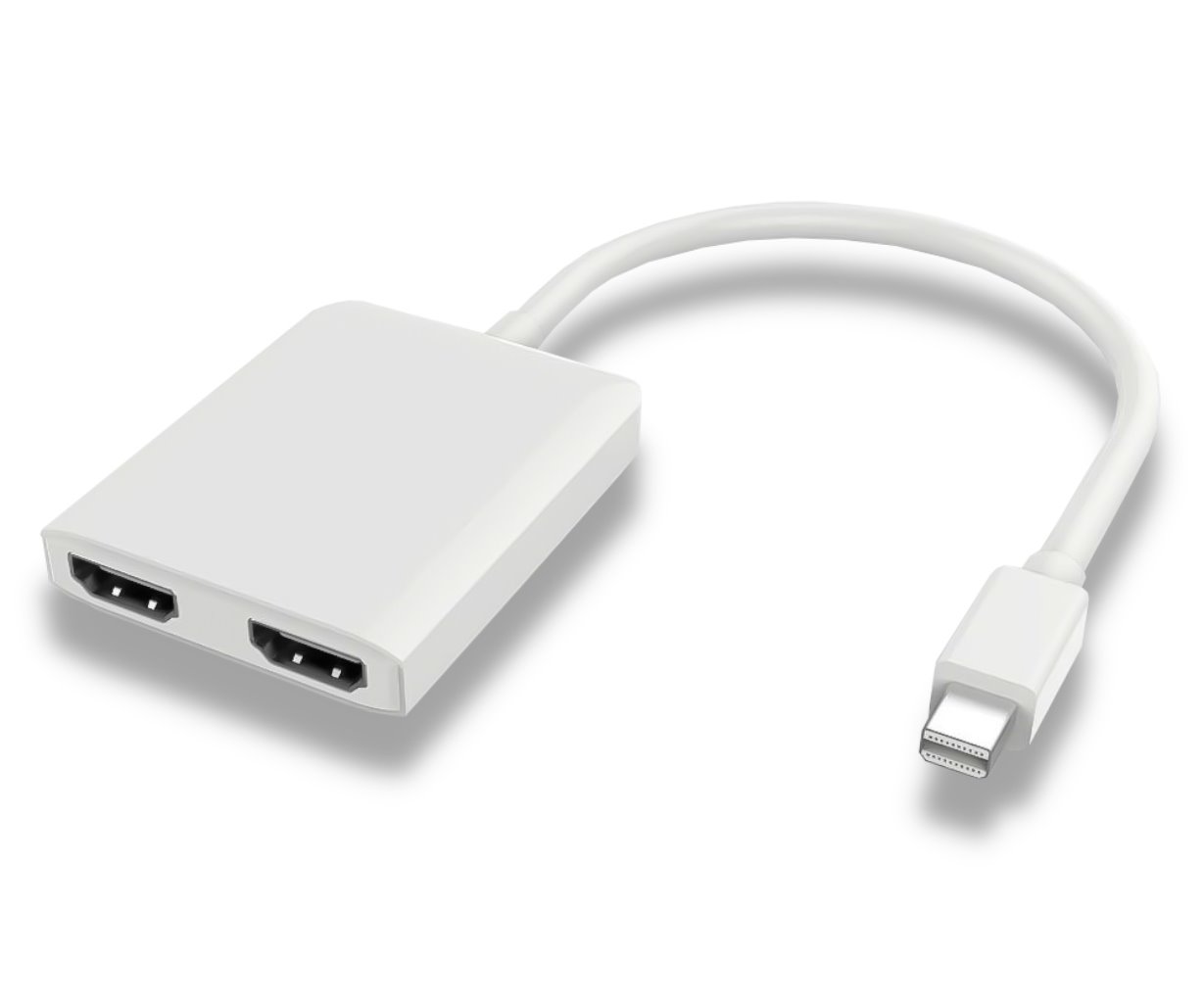 PremiumCord adaptér mini DisplayPort - 2x HDMI, rozšíření + zrcadlení obrazu, 4K*2K@30Hz kportadm18