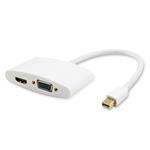 PremiumCord adaptér Mini DisplayPort - HDMI + VGA kportadm08