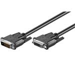 PremiumCord DVI-D prodluž. kabel, dual-link (24+1),MF, 3m kpdvimf3