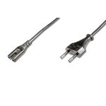 PremiumCord - Elektrický kabel - Eurozástrčka (M) do IEC 60320 C7 - AC 230 V - 2 m - černá KPSPM