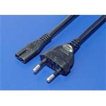 PremiumCord - Elektrický kabel - Eurozástrčka (M) do IEC 60320 C7 - AC 230 V - 5 m - černá KPSPM5