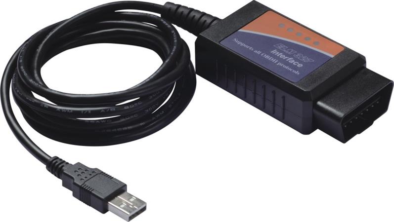 PremiumCord ELM327 USB diagnostický kabel OBD-II kuobd