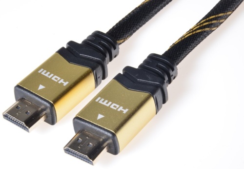 PremiumCord GOLD HDMI High Speed + Ethernet kabel, zlacené konektory, 1,5m kphdmet015