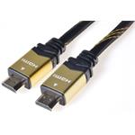 PremiumCord GOLD HDMI High Speed + Ethernet kabel, zlacené konektory, 1,5m kphdmet015