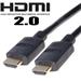 PremiumCord HDMI 2.0 High Speed + Ethernet kabel, zlacené konektory, 2m kphdm2-2