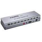 PremiumCord HDMI 2.0 splitter 1-8 portů, 4K x 2K/60Hz, FULL HD, 3D khsplit8e