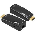 PREMIUMCORD HDMI FULL HD 1080p extender na 50m přes jeden kabel Cat5e/6 khext50-10