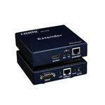 PremiumCord HDMI HDBaseT 4K extender na 100m, over IP, jeden vysílač na více přijímačů khext100-1