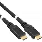 PremiumCord HDMI High Speed with Ether.4K@60Hz kabel se zesilovačem,10m, 3x stínění, M/M, zlacené konektory kphdm2r10