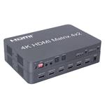 PremiumCord HDMI matrix switch 4:2 s audiem, rozlišení 4Kx2K khswit42e