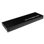 PREMIUMCORD HDMI splitter 1-16 Port kovový s napájecím adaptérem, 3D, FULL HD khsplit16b