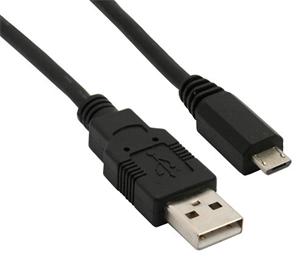 PremiumCord Kabel micro USB, A-B 0,5m