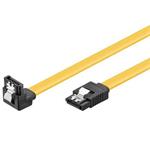 PremiumCord - Kabel SATA - Serial ATA 150/300/600 - SATA (M) do SATA (M) - 50 cm - konektor 90°, op