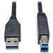 PremiumCord Kabel USB 3.0, A-B, 9pin, 3m ku3ab3bk