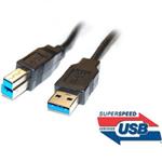 PremiumCord Kabel USB 3.0, A-B, 9pin, 3m ku3ab3bk